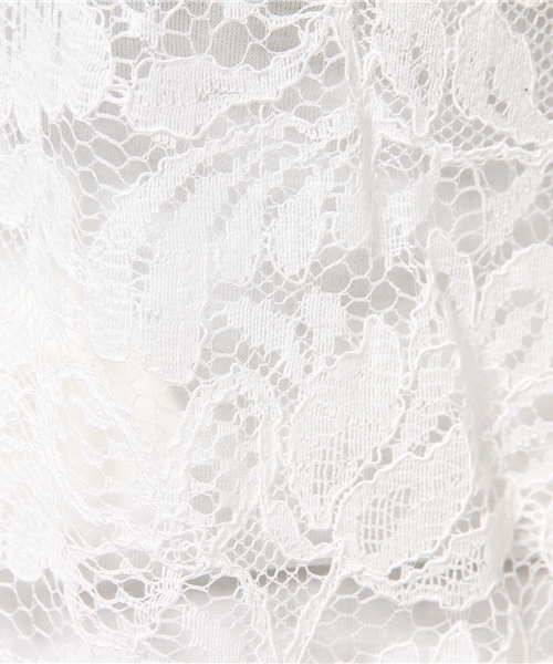 EGOIST（エゴイスト）の「フレアレーストップス（Tシャツ/カットソー・レディース・ホワイト/ブラック/ベージュ・FREE）」の11枚目の写真