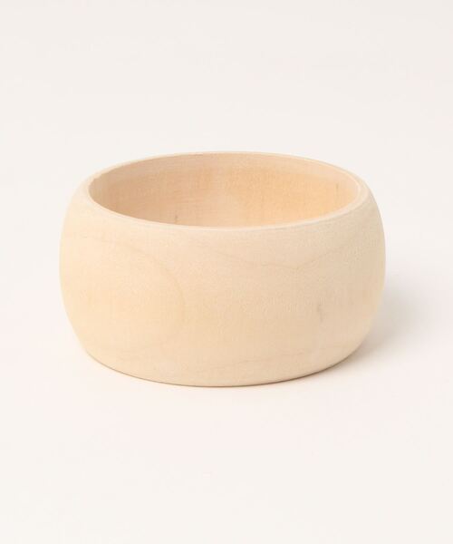 CIAOPANIC TYPY（チャオパニックティピー）の「lilナチュラルウッドバングル（バングル/リストバンド・レディース・ベージュ・ONE SIZE）」の2枚目の写真