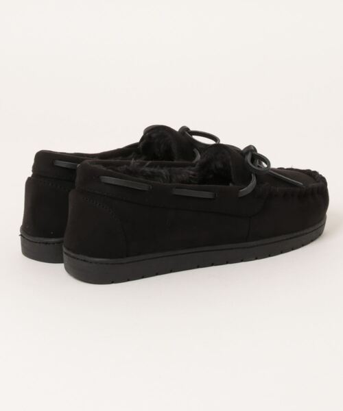 Shoes in Closet（シューズインクローゼット）の「【24AW新色入荷モカ】軽量 厚めソール デイリー リボン モカシン 7641（モカシン/デッキシューズ・レディース・キャメル/グレー/ブラック/ブラウン系・L/LL/S/M）」の5枚目の写真