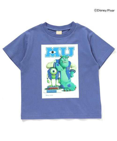 Disney（ディズニー）の「ディズニーキャラクターポスターアートTシャツ（Tシャツ/カットソー・キッズ・アイボリー/サックスブルー/グリーン/レッド/ベージュ/ラベンダー/パープル/イエロー・80/90/100/110/120/130）」の5枚目の写真