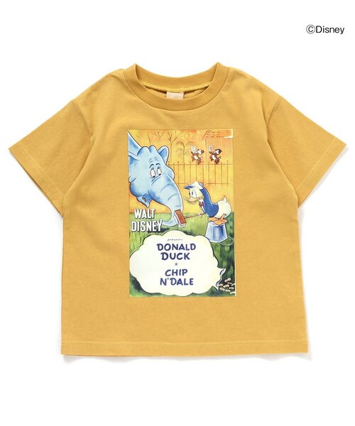 Disney（ディズニー）の「ディズニーキャラクターポスターアートTシャツ（Tシャツ/カットソー・キッズ・アイボリー/サックスブルー/グリーン/レッド/ベージュ/ラベンダー/パープル/イエロー・80/90/100/110/120/130）」の7枚目の写真