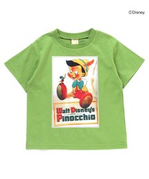 ディズニーキャラクターポスターアートTシャツ