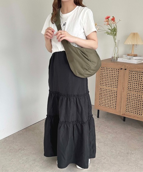 apres jour(アプレジュール)の「アソートロゴ刺繍Tシャツ【ZOZOTOWN限定アイテム】(Tシャツ/カットソー・レディース・ホワイト系その他/アイボリー/ブラック/オフホワイト・フリー/X-LARGE)」の11枚目の写真