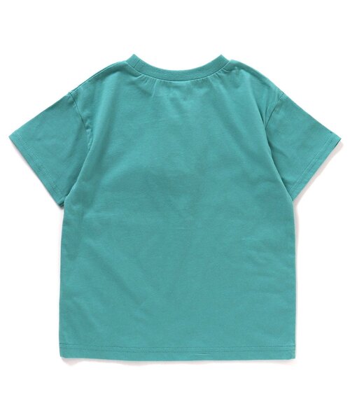 BREEZE（ブリーズ）の「【10色展開/プチプラ】サマーバケーションTシャツ（Tシャツ/カットソー・キッズ・レインボー/オフホワイト/グリーン/ライム/チャコール/オレンジ/イエロー/ベージュ/ピンク/ターコイズブルー・110/80/100/90/140/120/130）」の21枚目の写真