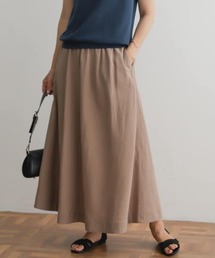 URBAN RESEARCH DOORS | リネン混フレアスカート(スカート)