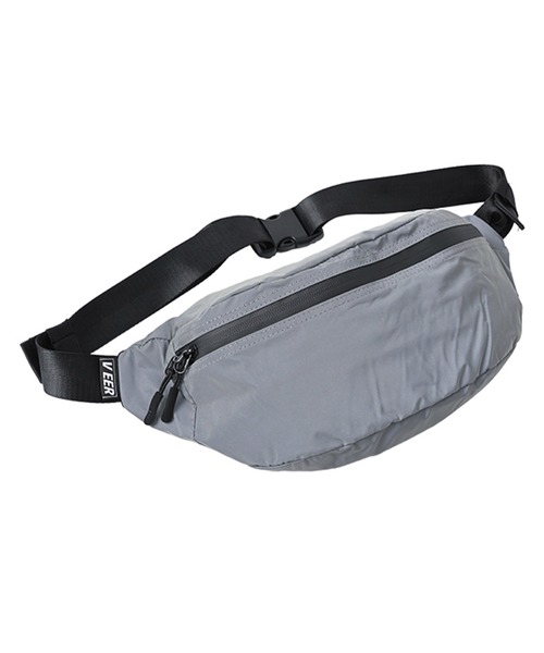 ライトに反射する安全ボディバッグ【VEER】フルリフレクターボディ