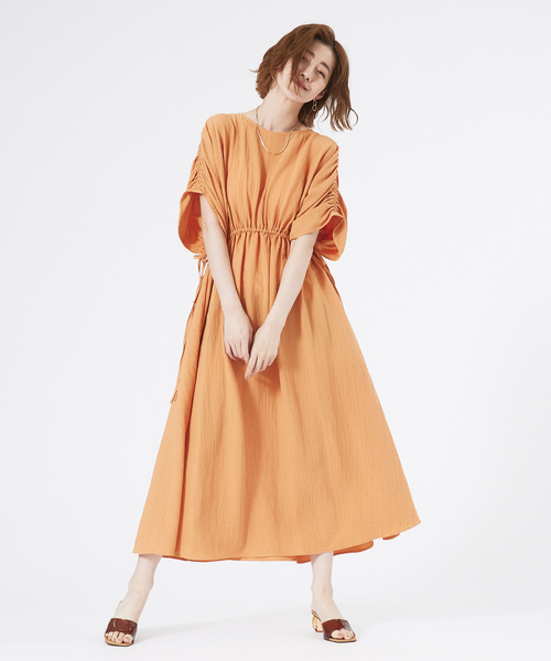 abahouse mavie（アバハウスマヴィ）の「【大人のいちまんワンピ】サッカーワンピース（ワンピース・レディース・ブラック/ダークグリーン/オレンジ・フリー）」の13枚目の写真