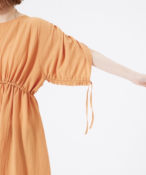 abahouse mavie（アバハウスマヴィ）の「【大人のいちまんワンピ】サッカーワンピース（ワンピース・レディース・ブラック/ダークグリーン/オレンジ・フリー）」の7枚目の写真