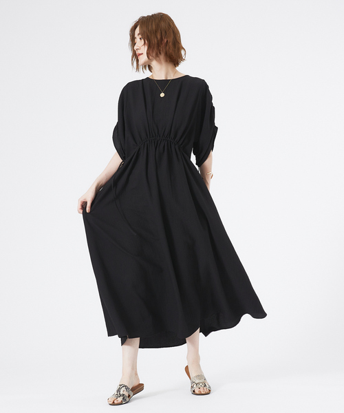 abahouse mavie（アバハウスマヴィ）の「【大人のいちまんワンピ】サッカーワンピース（ワンピース・レディース・ブラック/ダークグリーン/オレンジ・フリー）」の18枚目の写真