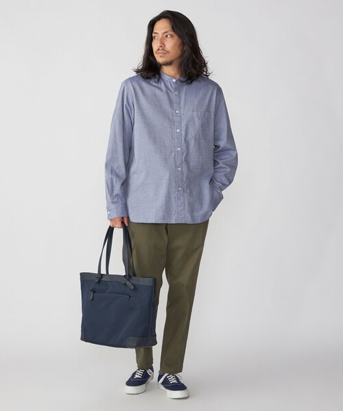 SHIPS(シップス)の「SHIPS: コンパクト ピーチ ストレッチ イージー パンツ(その他パンツ・メンズ・オフホワイト/オリーブ/ネイビー・SMALL/MEDIUM/LARGE/X-LARGE)」の21枚目の写真