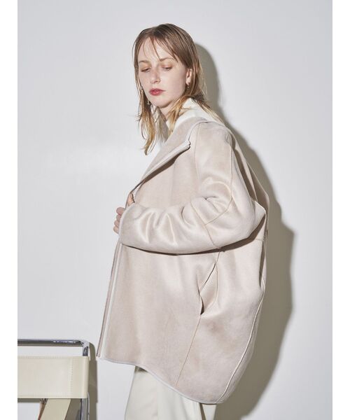 ELENDEEK(エレンディーク)の「ツイルベイカーパンツ(その他パンツ・レディース・ブラック/オフホワイト・01/02)」の15枚目の写真