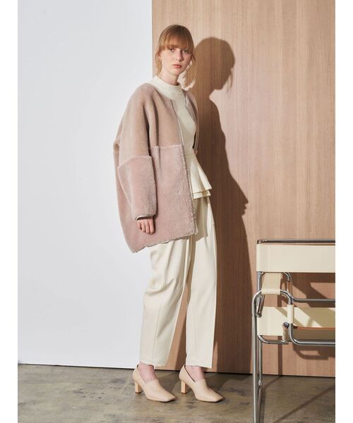 ELENDEEK(エレンディーク)の「ツイルベイカーパンツ(その他パンツ・レディース・ブラック/オフホワイト・01/02)」の20枚目の写真