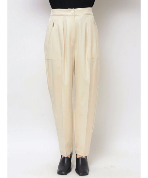 ELENDEEK(エレンディーク)の「ツイルベイカーパンツ(その他パンツ・レディース・ブラック/オフホワイト・01/02)」の22枚目の写真