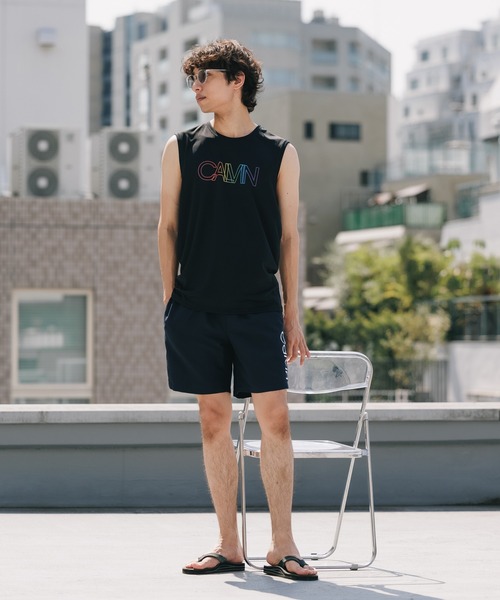 Calvin Klein(カルバン・クライン)の「Calvin Klein/カルバンクライン サーフパンツ 水着(水着・メンズ・ブルー/ブラック/ネイビー・M/L/XL/S)」の17枚目の写真