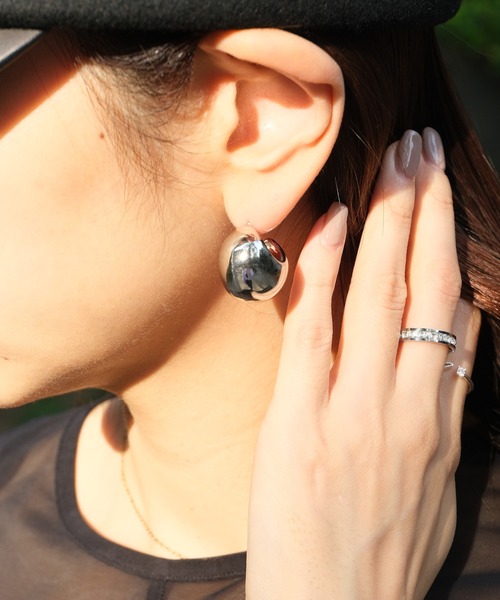 crafty（クラフティー）の「金属アレルギー/ジルコニアリング/サージカルステンレス（リング・レディース・ゴールド/ピンクゴールド/シルバー・9号/11号/13号）」の12枚目の写真