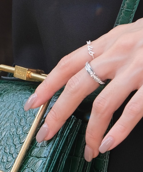 crafty（クラフティー）の「金属アレルギー/ジルコニアリング/サージカルステンレス（リング・レディース・ゴールド/ピンクゴールド/シルバー・9号/11号/13号）」の10枚目の写真