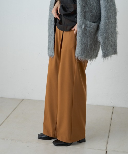 Omekashi（オメカシ）の「センタープレスタックパンツ3（スラックス