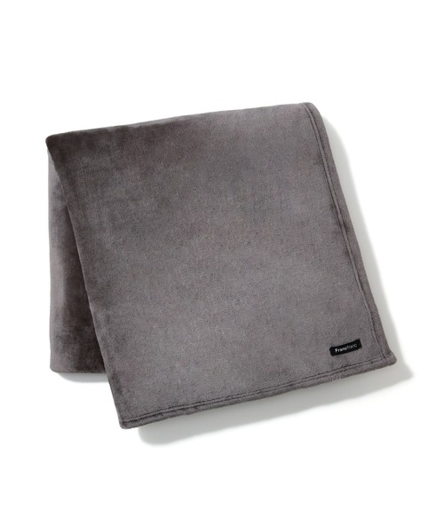 Francfranc(フランフラン)の「WARMY ソリッド ブランケット(毛布) シングル 1400×2000 グレー(ブランケット・レディース・グレー・FREE)」の1枚目の写真