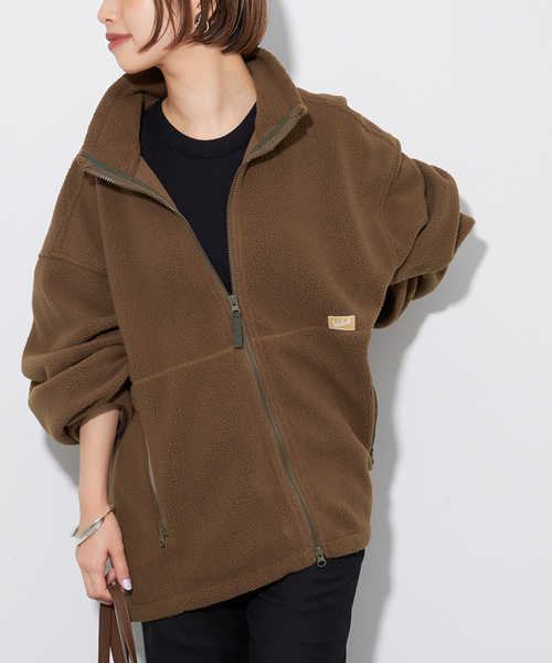新品　WOOLRICH ウールリッチ　フード付ブルゾン　ペールピンク　Lサイズ WOOLRICH（ウールリッチ）【フード取り外し可