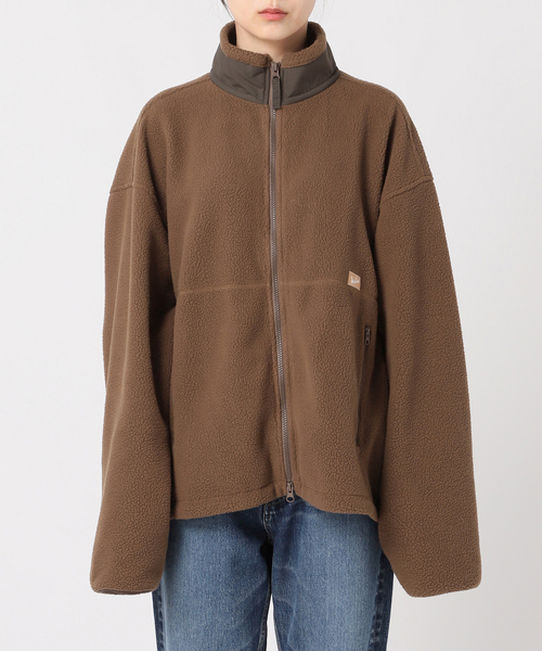 WOOL RICH ウールリッチ ジャケット コート 2XL ブラウン 茶色 プラージュ Plage 【WOOLRICH/ウールリッチ】 別注 FLEECE ジャケット