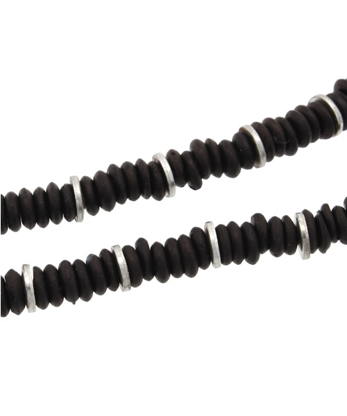 RAGEBLUE(レイジブルー)の「ネイティブコンビネックレス/566613(ネックレス・メンズ・ホワイト/その他/ブラック/ライトブルー・FREE)」の5枚目の写真