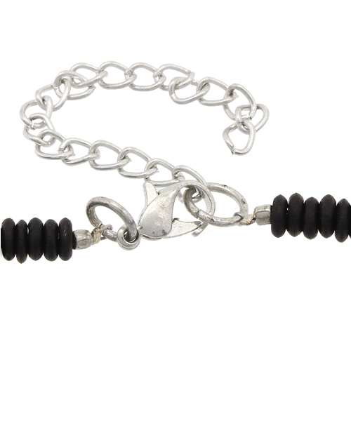 RAGEBLUE(レイジブルー)の「ネイティブコンビネックレス/566613(ネックレス・メンズ・ホワイト/その他/ブラック/ライトブルー・FREE)」の6枚目の写真