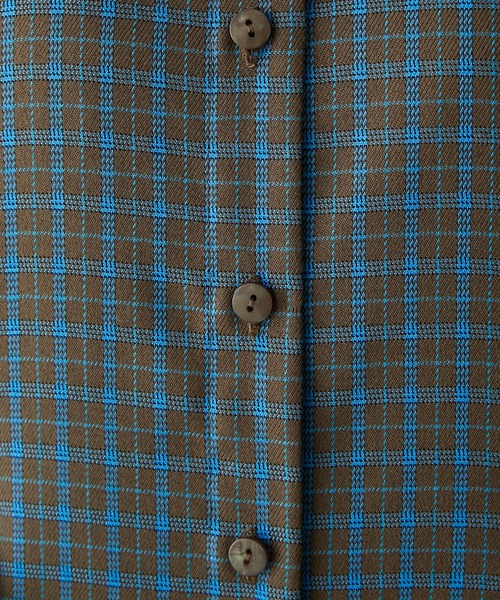 forksy.(フォルクシー)の「【forksy.】チェックビッグポケットサファリシャツ(シャツ/ブラウス・レディース・グレー/カーキ・FREE)」の17枚目の写真