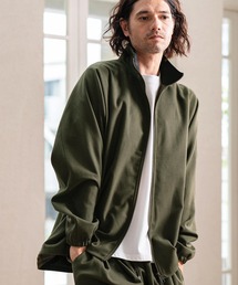 mj9540- Slightly Brushed TR Stand Collar Jacket スタンドカラージャケット