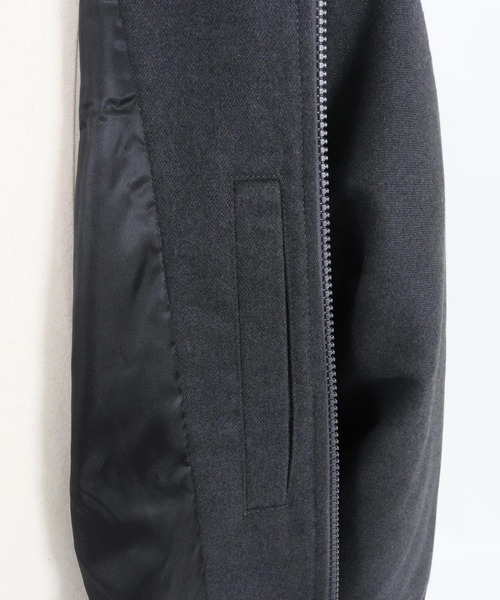 【セール】mj9540- Slightly Brushed TR Stand Collar Jacket スタンドカラージャケット（その他アウター）｜CAMBIO（カンビオ）