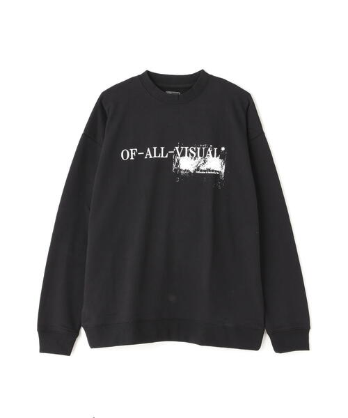 A4A（エーフォーエー）の「【WEB&DEPOT限定】/A4A/エーフォーエー/SPLASH SWEAT CREWNECK（スウェット・メンズ・ホワイト/ブラック・L/M）」の5枚目の写真