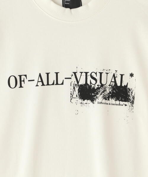 A4A（エーフォーエー）の「【WEB&DEPOT限定】/A4A/エーフォーエー/SPLASH SWEAT CREWNECK（スウェット・メンズ・ホワイト/ブラック・L/M）」の16枚目の写真