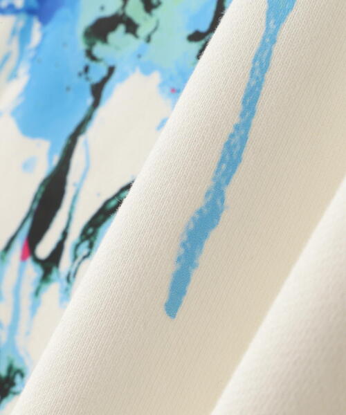 A4A（エーフォーエー）の「【WEB&DEPOT限定】/A4A/エーフォーエー/SPLASH SWEAT CREWNECK（スウェット・メンズ・ホワイト/ブラック・L/M）」の20枚目の写真