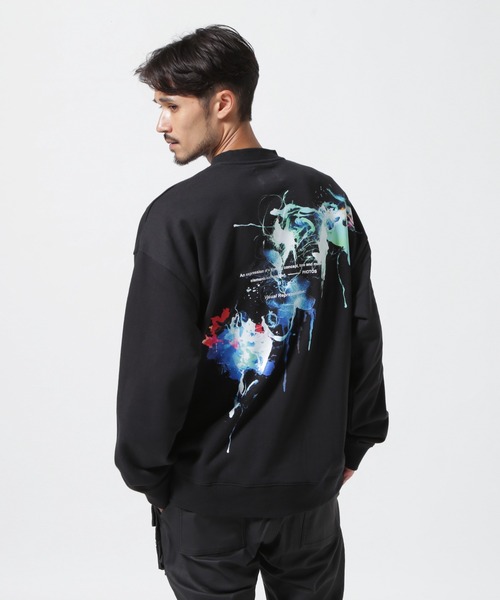 【WEB&DEPOT限定】/A4A/エーフォーエー/SPLASH SWEAT CREWNECK（スウェット）｜A4A（エーフォーエー）
