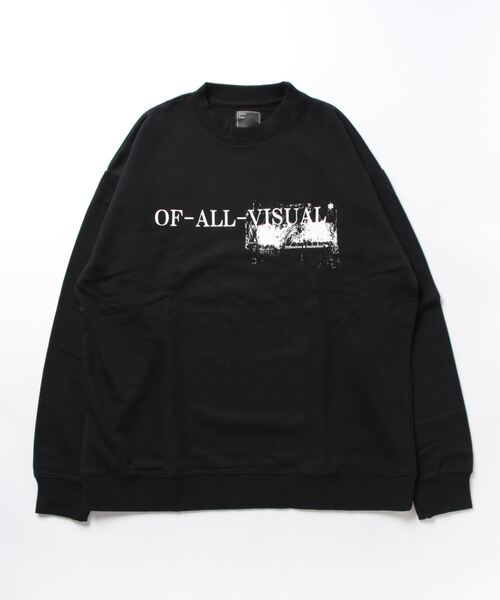 A4A（エーフォーエー）の「【WEB&DEPOT限定】/A4A/エーフォーエー/SPLASH SWEAT CREWNECK（スウェット・メンズ・ホワイト/ブラック・L/M）」の3枚目の写真