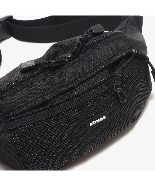 atmos/atmos girls(アトモスアトモスガール)の「atmos Waist Bag / アトモス ウエスト バック(ボディバッグ/ウエストポーチ・メンズ・オリーブ/ブラック・ONE SIZE)」の6枚目の写真
