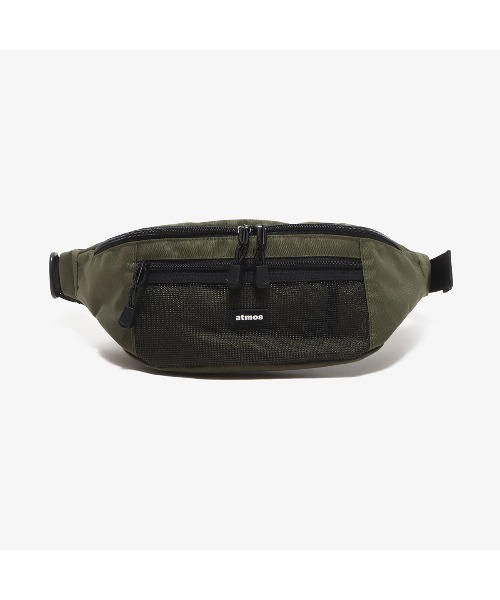 atmos/atmos girls(アトモスアトモスガール)の「atmos Waist Bag / アトモス ウエスト バック(ボディバッグ/ウエストポーチ・メンズ・オリーブ/ブラック・ONE SIZE)」の9枚目の写真