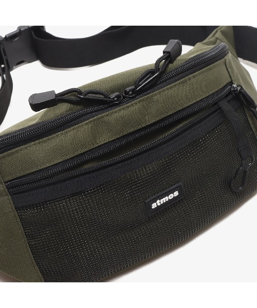 atmos/atmos girls(アトモスアトモスガール)の「atmos Waist Bag / アトモス ウエスト バック(ボディバッグ/ウエストポーチ・メンズ・オリーブ/ブラック・ONE SIZE)」の12枚目の写真