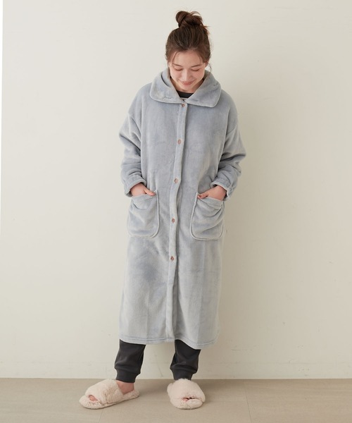 セール】【LAFUKU/ラフク】なめらかタッチもこふわラムフリース着る