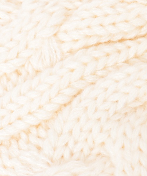 ikka（イッカ）の「ケーブルニットベレー帽（ハンチング/ベレー帽・キッズ・グレー/ベージュ・FREE）」の11枚目の写真