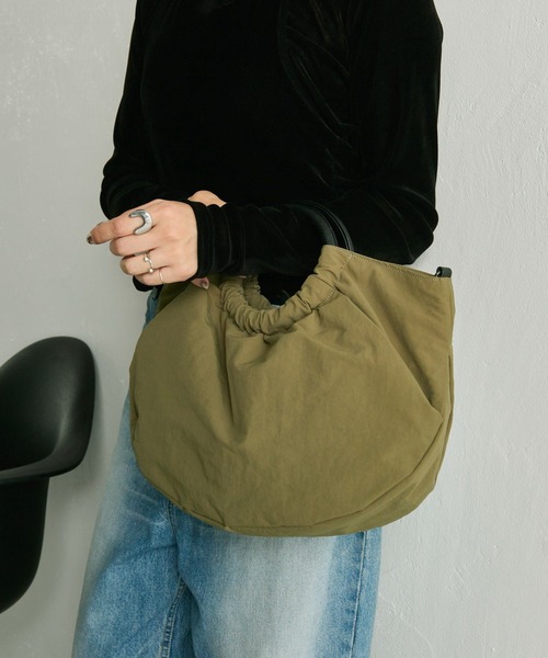 セール】《撥水/リバイバル》ハーフサークルバッグM（ショルダーバッグ