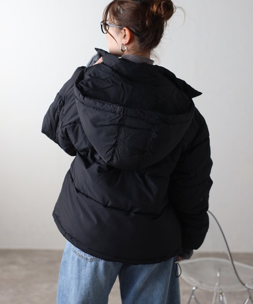 セール】フード付き 中綿ジャケット（ダウンジャケット/コート