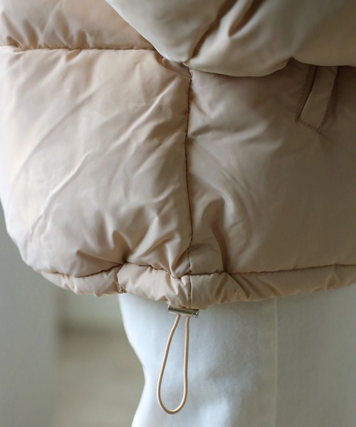 フード付き 中綿ジャケット（ダウンジャケット/コート）｜TRIANGLE