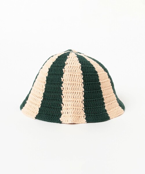 B:MING by BEAMS(ビーミングバイビームス)の「B:MING by BEAMS / ストライプ クロシェ ハット(ハット・キッズ・グリーン/レッド・ONE SIZE)」の12枚目の写真