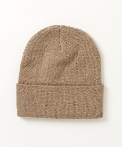 CHUMS（チャムス）の「チャムス CHUMS Kids Knit Cap（ニットキャップ/ビーニー・キッズ・サンドグレー・ﾌﾘ-）」の2枚目の写真