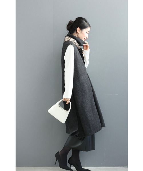 カットソーとスリットチュニックのゆったり楽ちん2点セット（Tシャツ/カットソー）｜CAWAII（カワイイ）