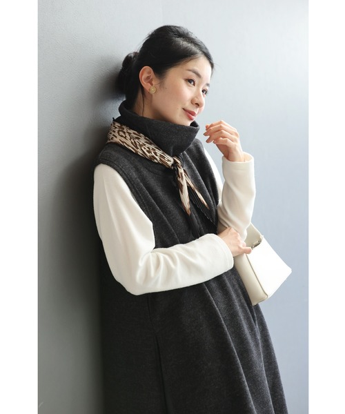 カットソーとスリットチュニックのゆったり楽ちん2点セット（Tシャツ/カットソー）｜CAWAII（カワイイ）