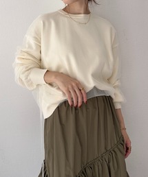 COLLAGE GALLARDAGALANTE | チュールドロストコンビニット/WEB限定(ニット/セーター)