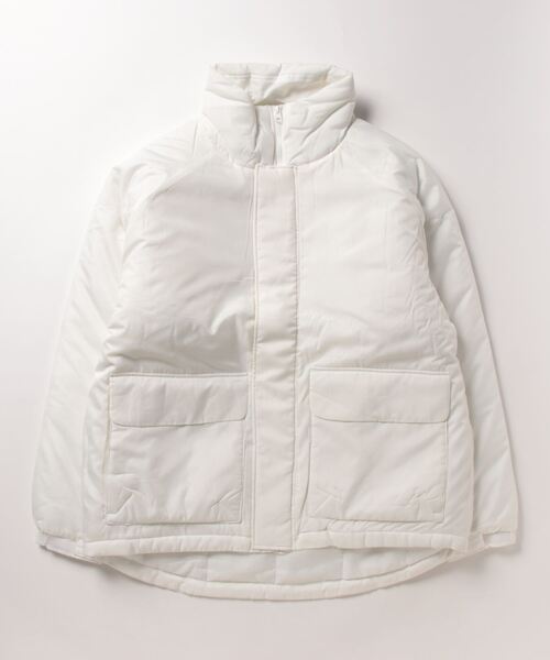 STYLEBLOCK（スタイルブロック）の「デュスポ中綿ハッピーブルゾン（ダウンジャケット/コート・メンズ・ホワイト/グレイッシュベージュ・M/L）」の3枚目の写真