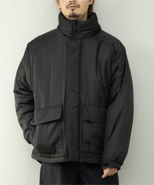 STYLEBLOCK（スタイルブロック）の「デュスポ中綿ハッピーブルゾン（ダウンジャケット/コート・メンズ・ホワイト/グレイッシュベージュ・M/L）」の7枚目の写真