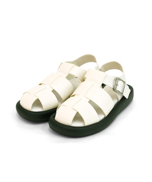 RiiiKa(リーカ)の「【RiiiKa/リーカ】厚底グルカサンダル(サンダル・レディース・ブラック/イエロー/アイボリー・L/M/S/LL)」の19枚目の写真